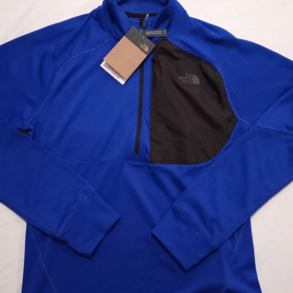 The North Face Long Sleeve Athlet Shirt Men's Blue - Picture 6 of 8